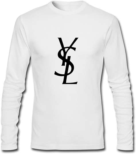 ysl long sleeve tee|YSL t shirts for men.